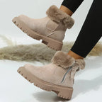 Bottes D’hiver Fermées Pour Femme À Enfilage Facile | Idéales Pour La Saison Froide