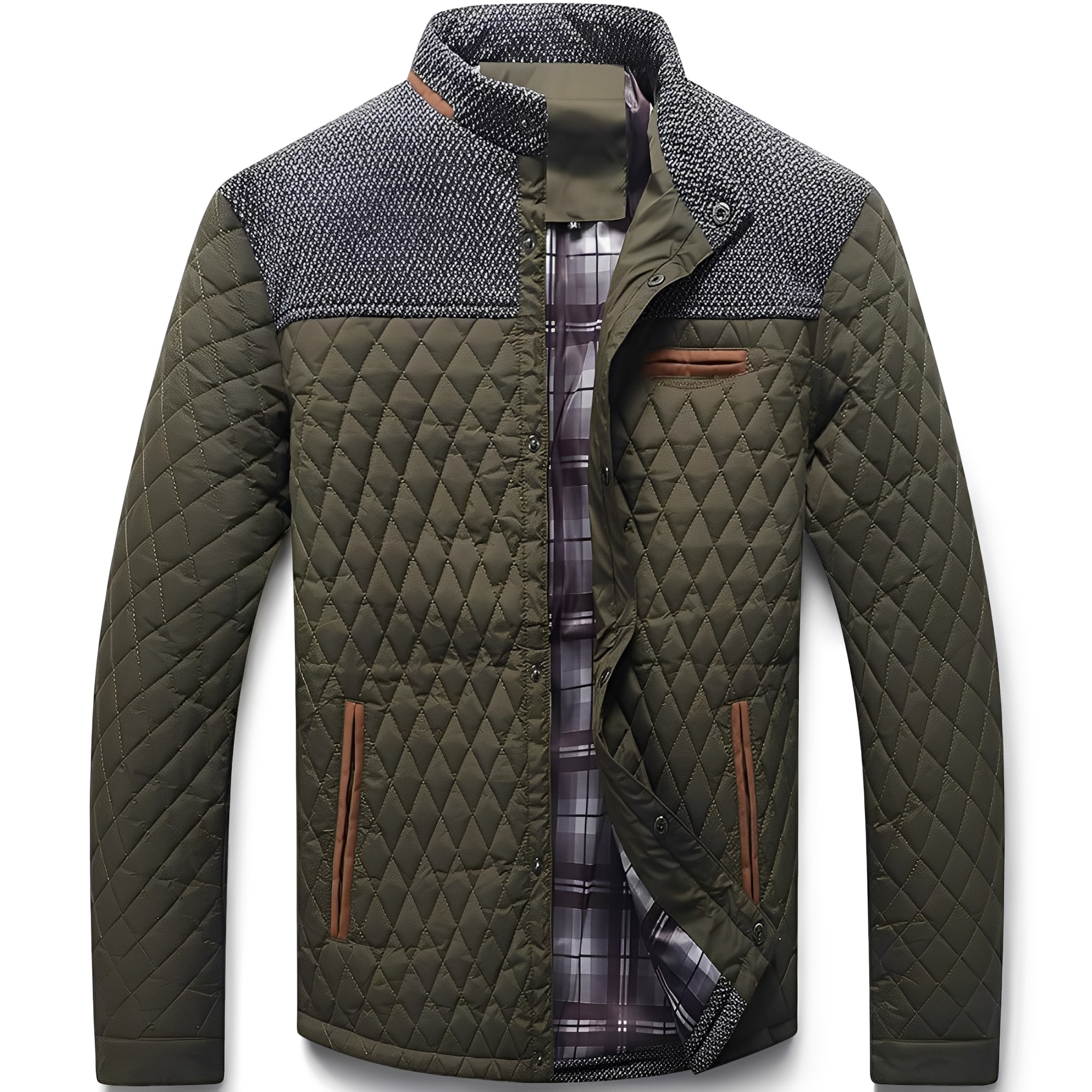 Veste Matelassée avec Capuche pour Homme | Idéale pour L’Hiver