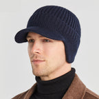 Bonnet Tricoté avec Protection des Oreilles pour Adulte | Idéal pour l’Automne et l’Hiver