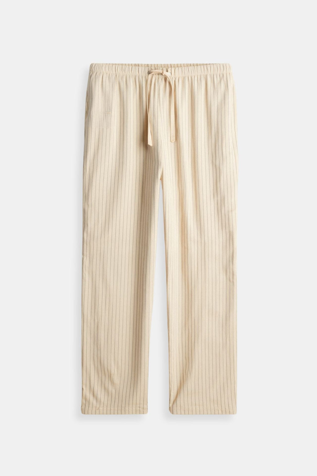 Pantalon De Détente À Taille Élastique Avec Motif Rayé pour Hommes | Idéal pour Un Usage Quotidien