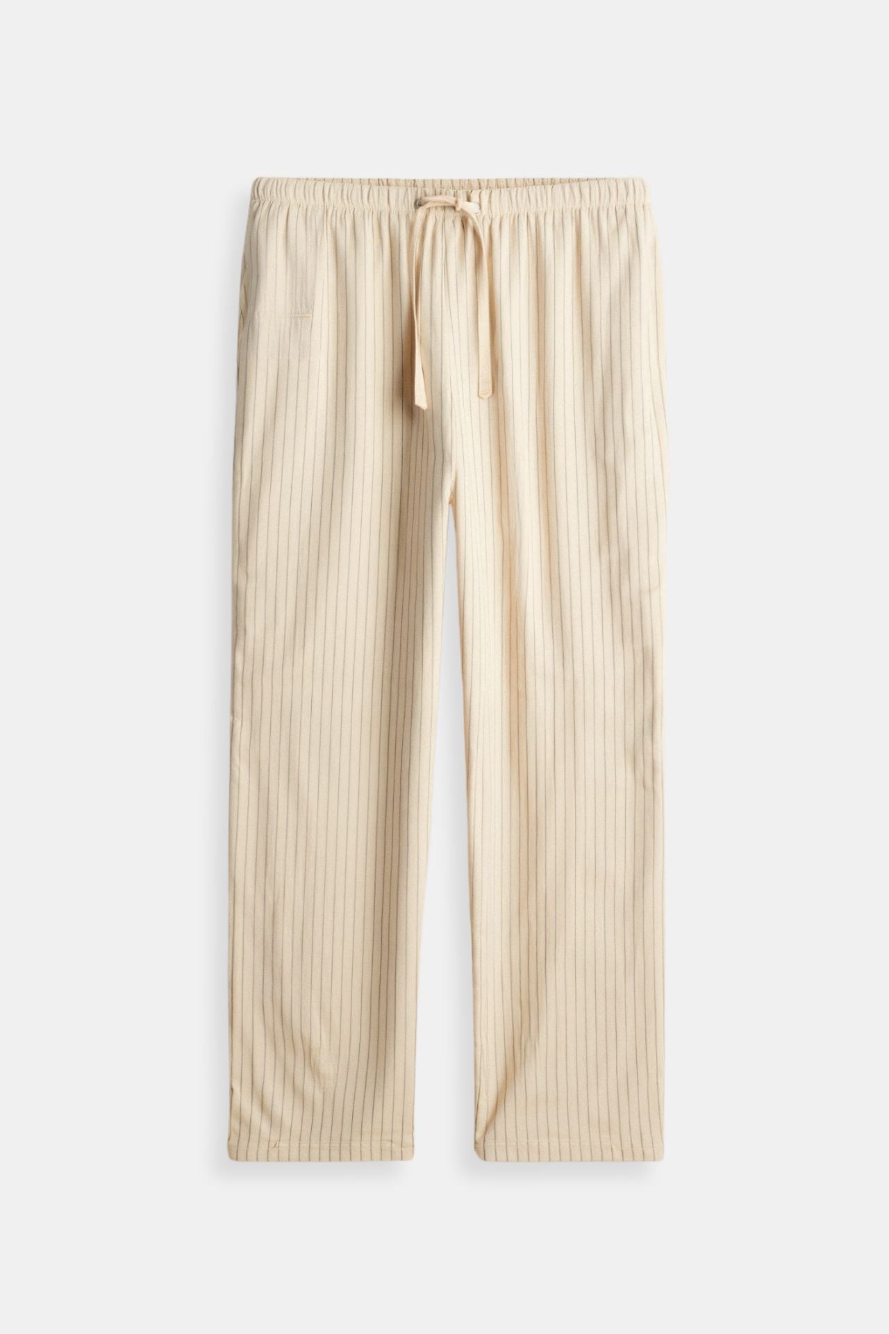 Pantalon De Détente À Taille Élastique Avec Motif Rayé pour Hommes | Idéal pour Un Usage Quotidien
