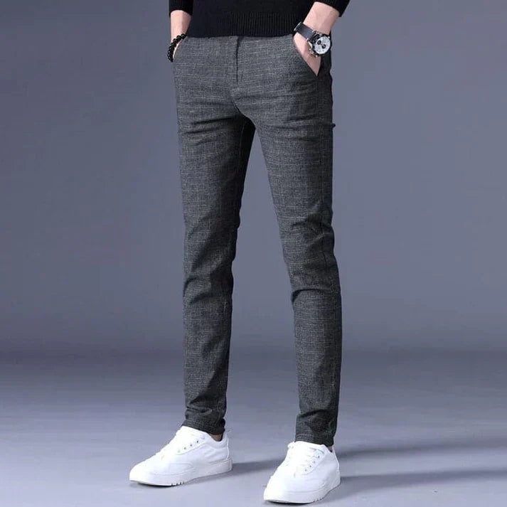 Pantalon à Coupe Droite pour Homme | Idéal pour le Bureau ou les Sorties Décontractées