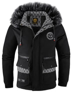 Manteau d’Hiver Matelassé avec Capuche pour Femme | Idéal pour les Journées Froides