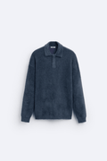 Polo pour Homme avec Col Classique et Finition Texturée | Idéal pour les Journées Fraîches