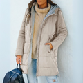 Doudoune Avec Capuche Et Poches Zippées Pour Femmes | Idéale Pour La Saison Hivernale