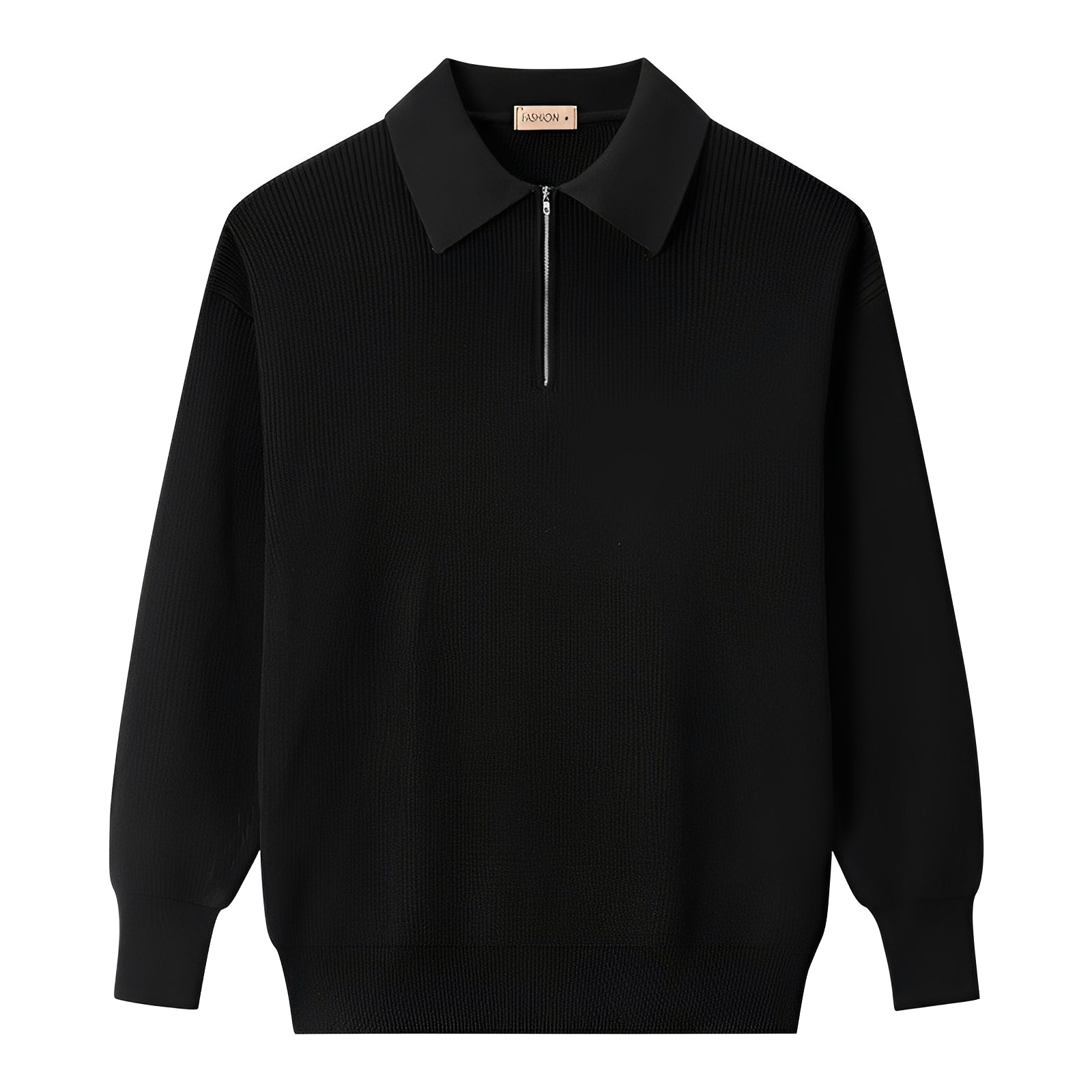 Pull à Demi-Zip avec Coupe Droite pour Hommes | Idéal pour un Usage Quotidien