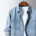Surchemise Oversize avec Fermeture Boutonnée et Poches Poitrine pour Homme | Idéal pour Usage Quotidien et Superposition