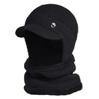 Bonnet d’Hiver avec Visière et Cache-Oreilles pour Hommes | Idéal pour la Saison Froide