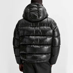 Doudoune Avec Capuche Intégrée Et Coupe Droite Pour Hommes | Idéale Pour La Saison Froide