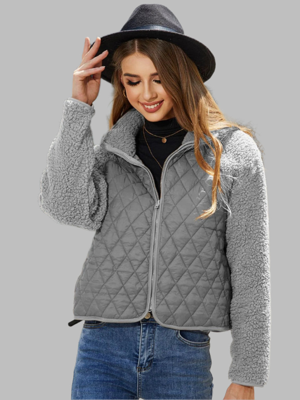 Veste Décontractée À Fermeture Zippée Pour Femme | Idéal Pour Le Quotidien