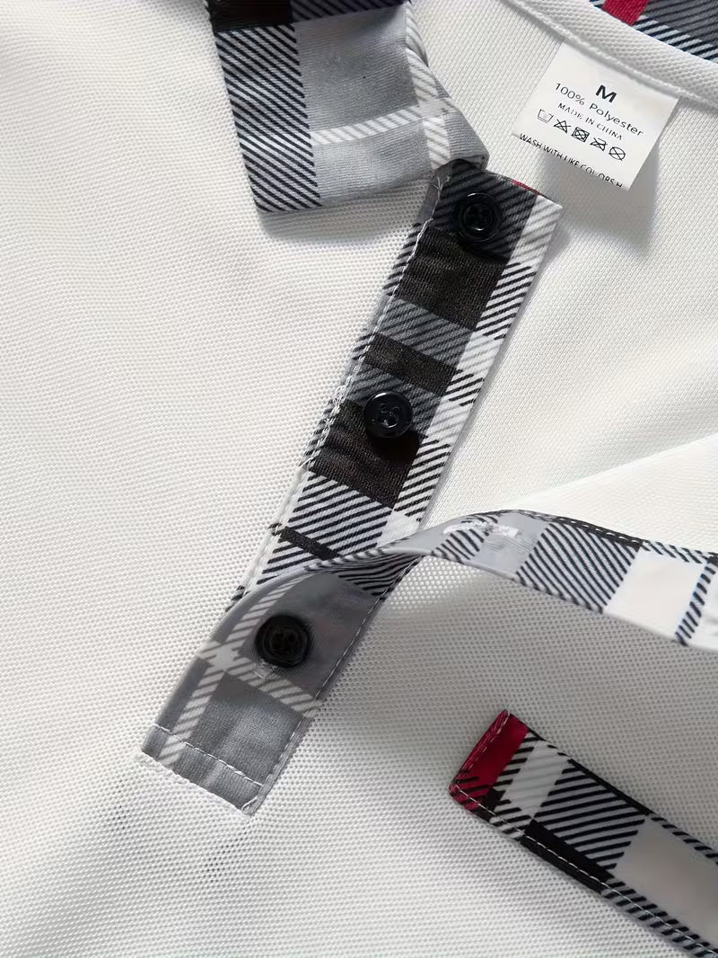 Chemise À Manches Longues Avec Détail Poche Poitrine Et Coupe Ajustée Pour Homme | Idéale Pour Le Bureau Et Les Occasions Quotidiennes