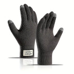 Gants Tricotés avec Fonction Écran Tactile pour Homme | Idéal pour l’Hiver