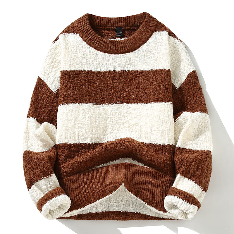 Pull Avec Motif Rayé Horizontal Pour Adultes | Idéal Pour Un Usage Quotidien