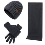 Ensemble D’Hiver avec Bonnet, Écharpe Et Gants pour Adultes | Idéal pour Les Journées Froides