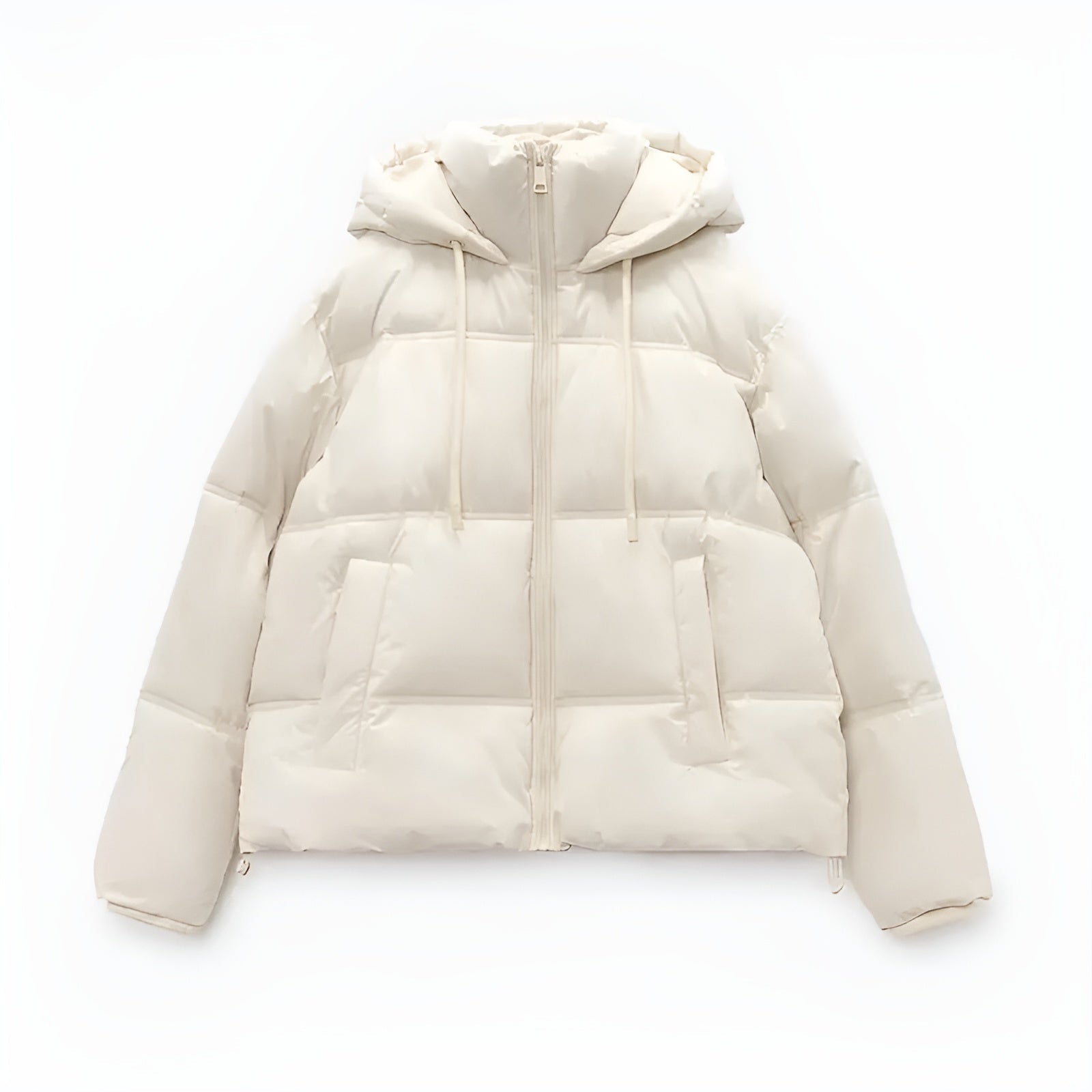 Veste Matelassée avec Fermeture Zippée pour Femme | Idéale pour Les Journées Froides