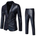 Costume Deux Pièces Pour Hommes | Idéal Pour Réunions Et Occasions Formelles