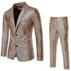 Costume Deux Pièces Pour Hommes | Idéal Pour Réunions Et Occasions Formelles