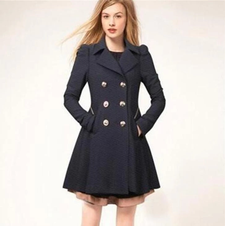 Trench-Coat Avec Coupe Ajustée Pour Femmes | Idéal Pour Les Occasions Quotidiennes