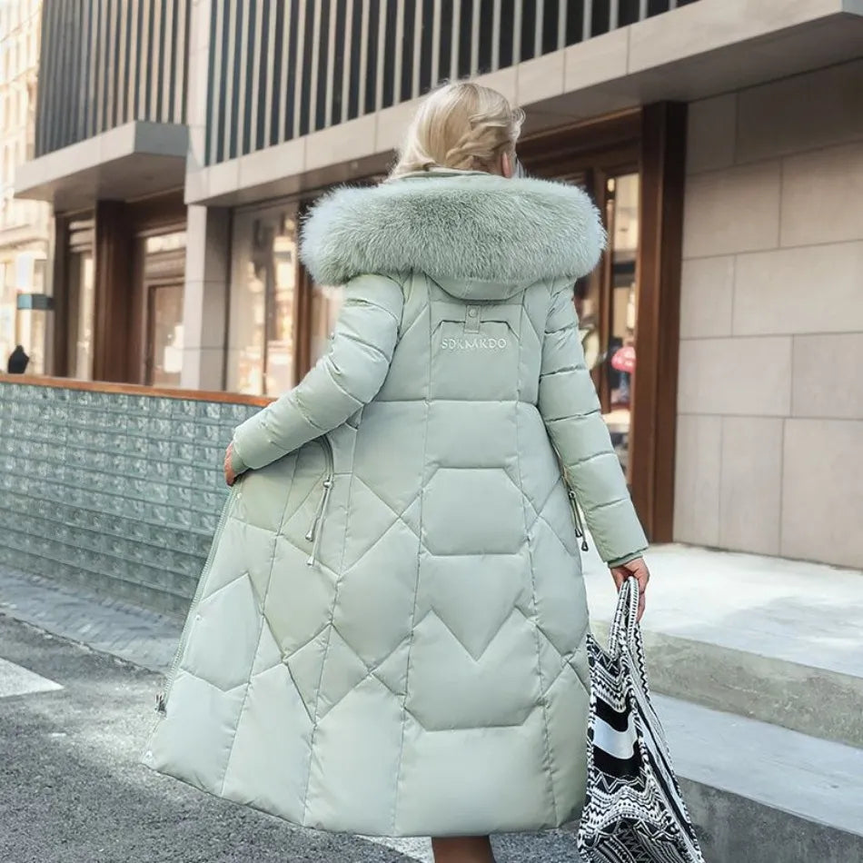 Manteau Long Avec Coupe Prolongée Pour Adultes | Idéal Pour L’Hiver