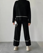 Ensemble Deux Pièces Avec Haut Et Pantalon Pour Femmes | Idéal Pour Usage Quotidien Et Sorties
