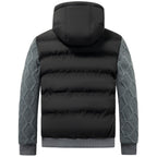 Veste Matelassée avec Capuche Ajustable pour Homme | Idéale pour l’Hiver
