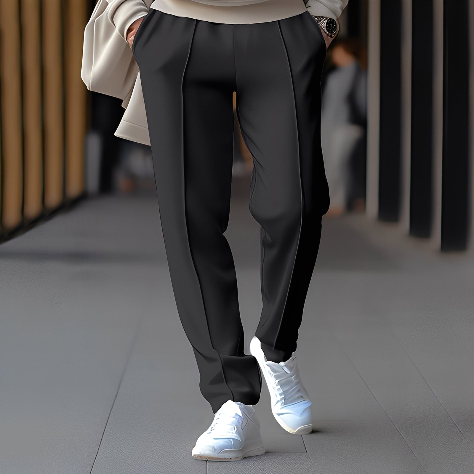 Pantalon Franklin avec Coupe Classique pour Homme | Idéal pour le Bureau et les Activités Quotidiennes