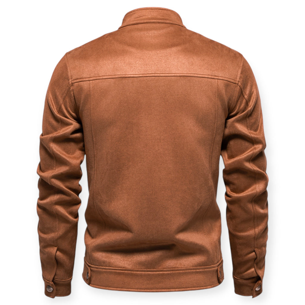 Veste Zippée À Col Montant pour Hommes | Idéale pour Les Sorties Quotidiennes