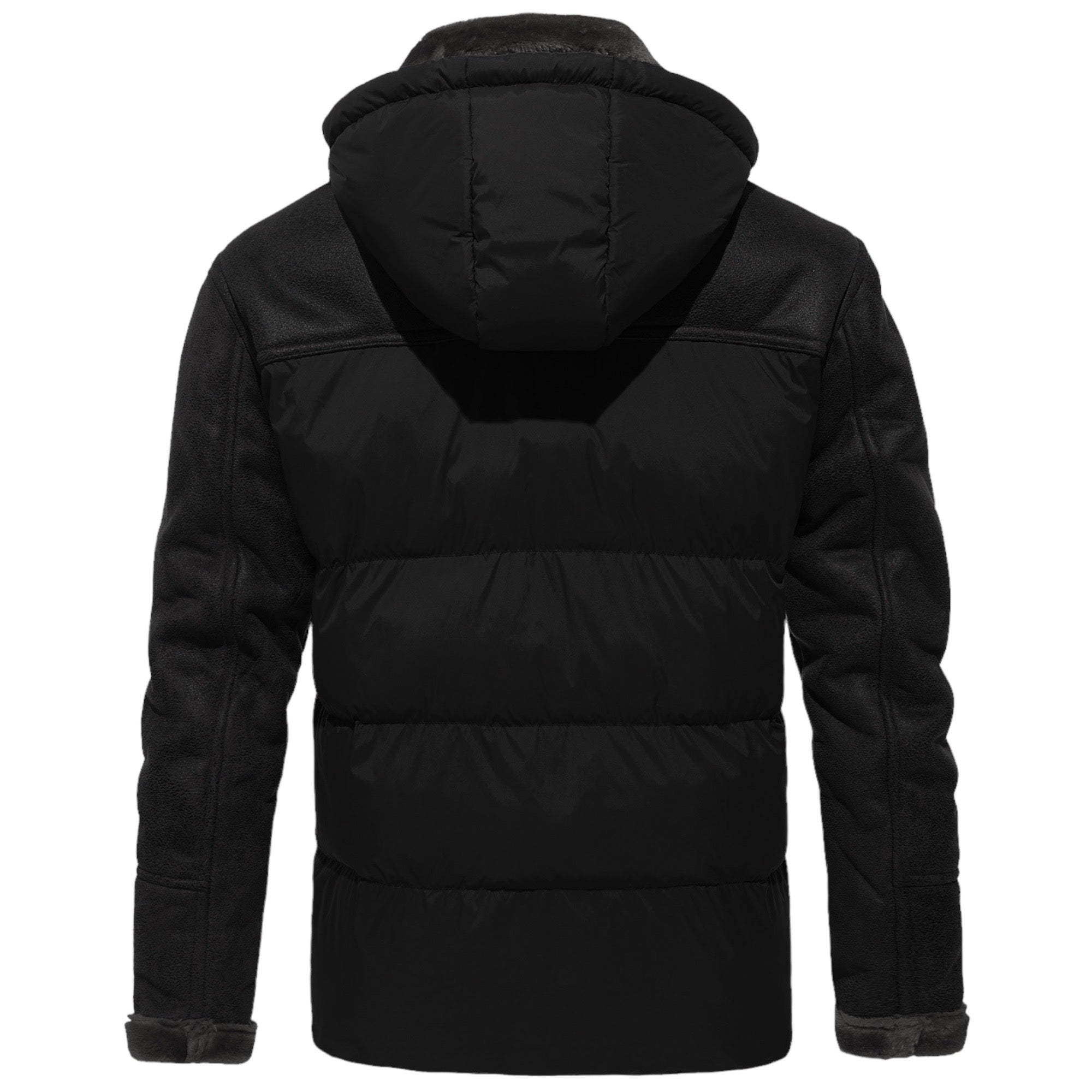Doudoune D'Hiver avec Capuche Amovible pour Hommes | Idéale pour Les Journées Froides