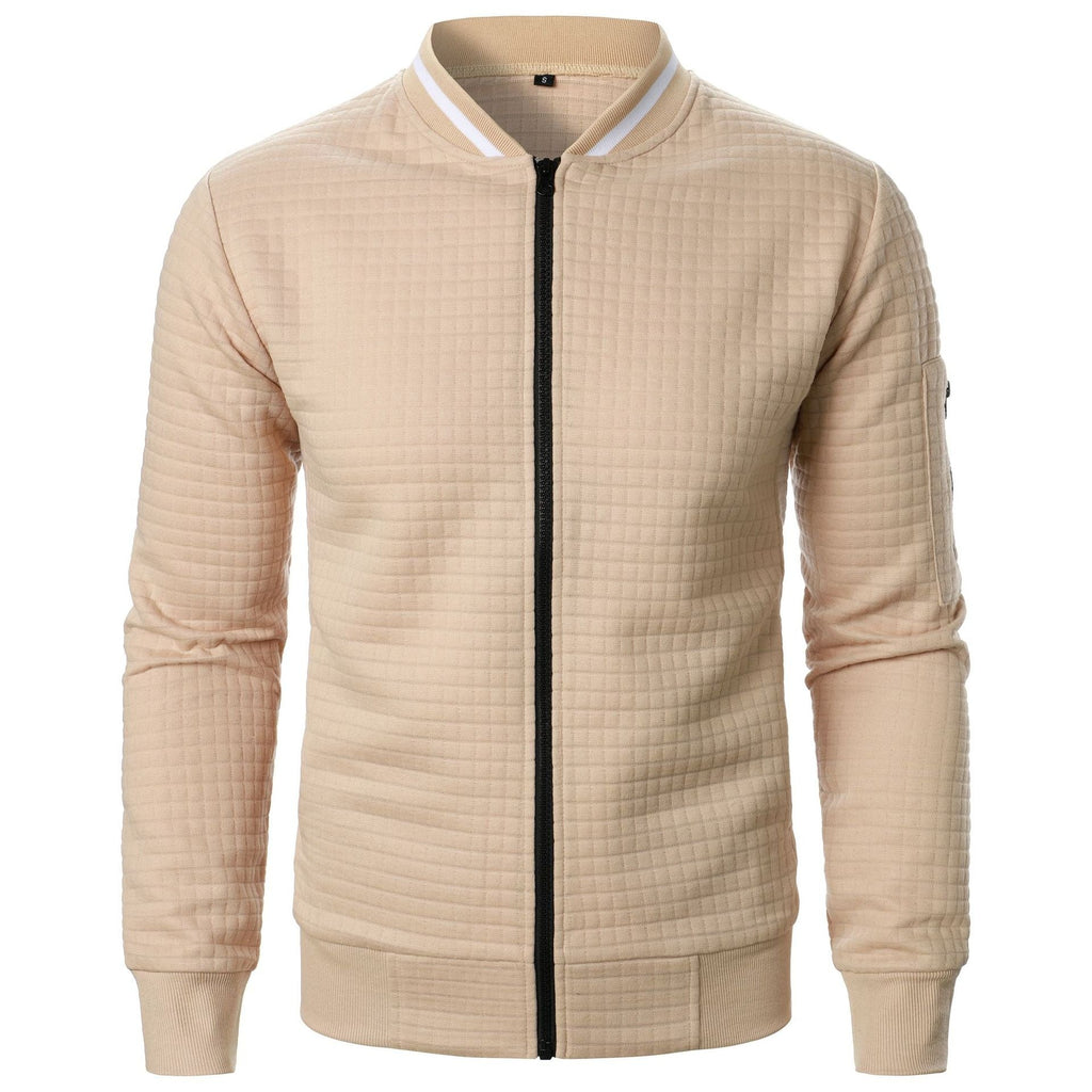 Pull avec Fermeture Zippée et Coupe Droite pour Hommes | Idéal pour un Usage Quotidien