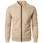 Pull avec Fermeture Zippée et Coupe Droite pour Hommes | Idéal pour un Usage Quotidien