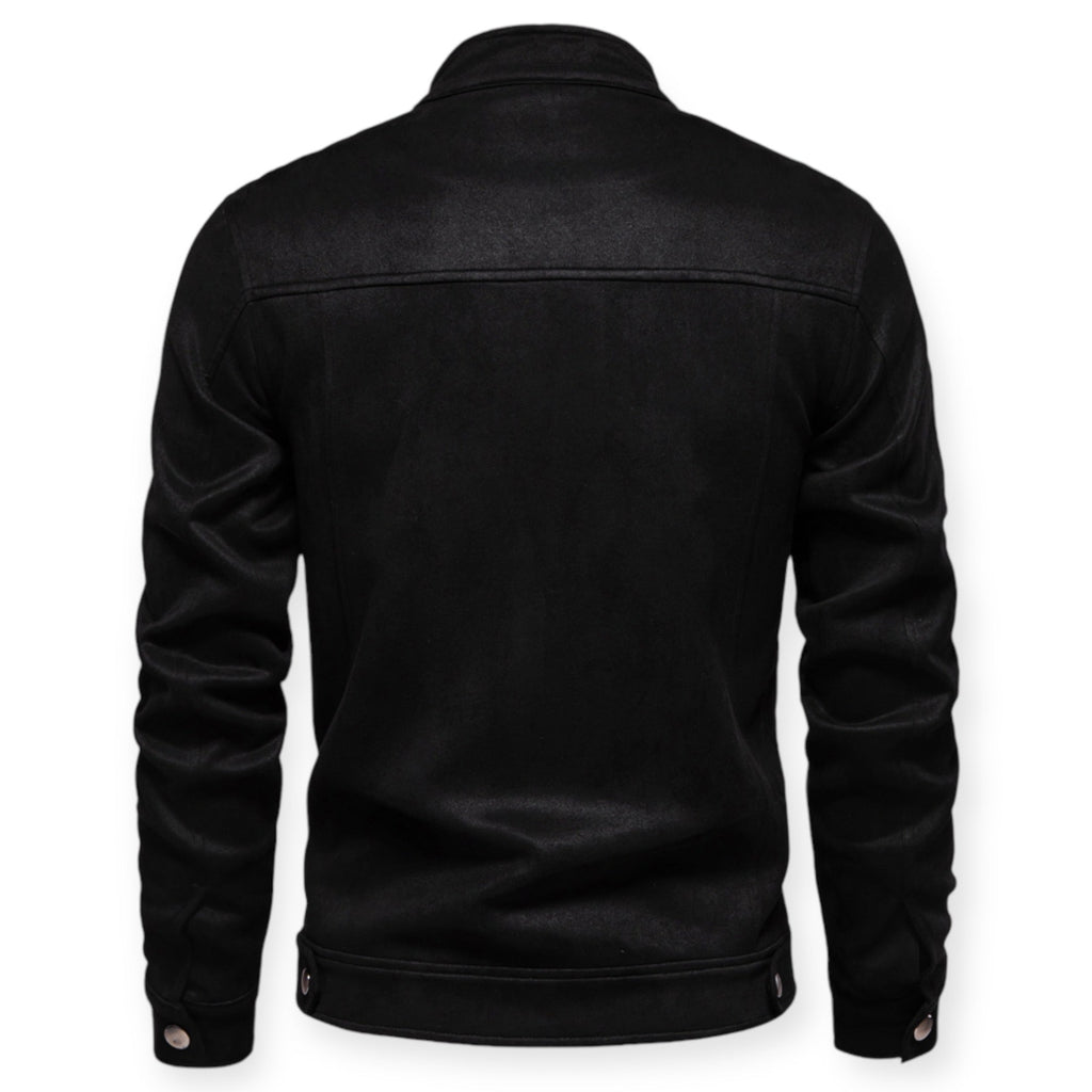 Veste Zippée À Col Montant pour Hommes | Idéale pour Les Sorties Quotidiennes