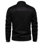 Veste Zippée À Col Montant pour Hommes | Idéale pour Les Sorties Quotidiennes