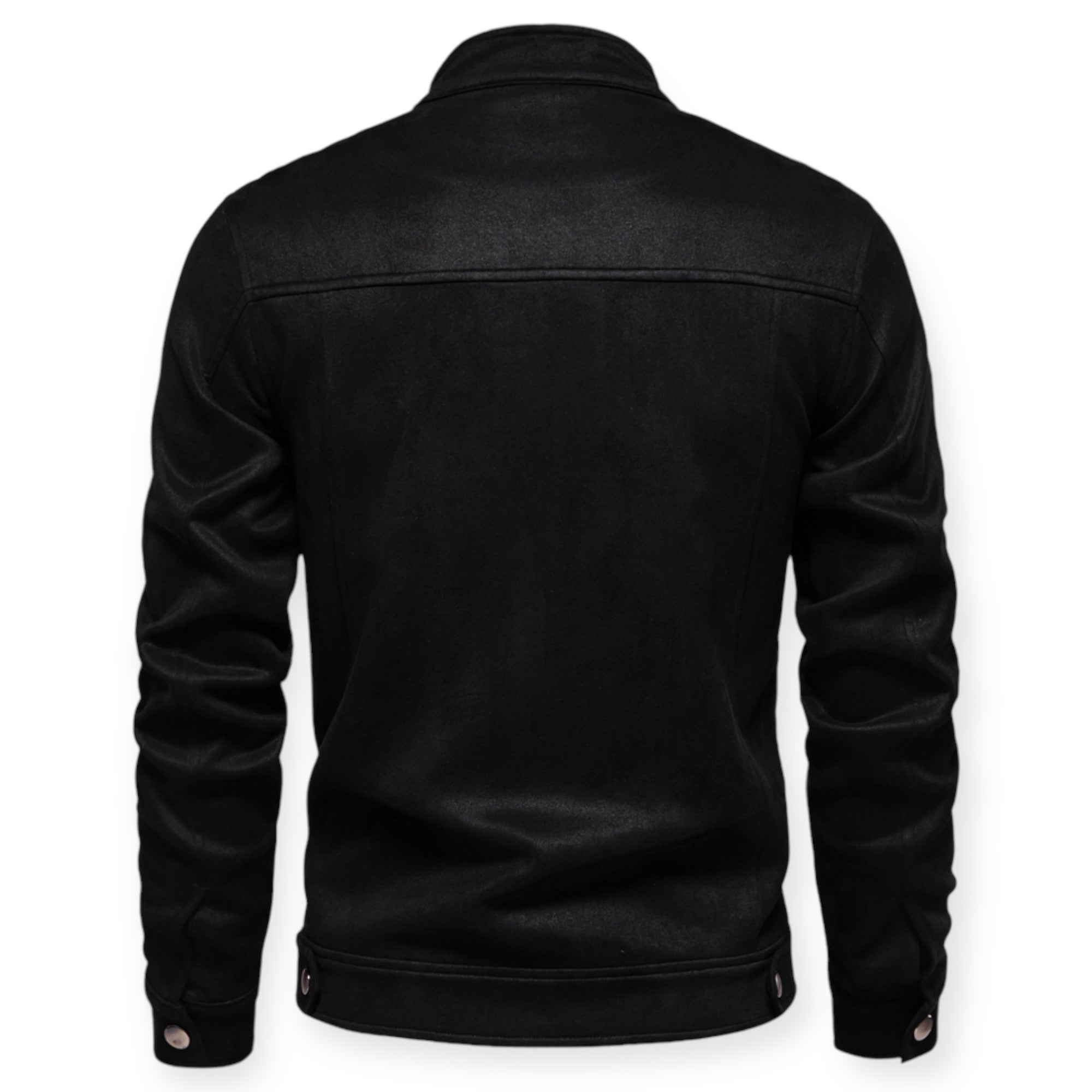 Veste Zippée À Col Montant pour Hommes | Idéale pour Les Sorties Quotidiennes