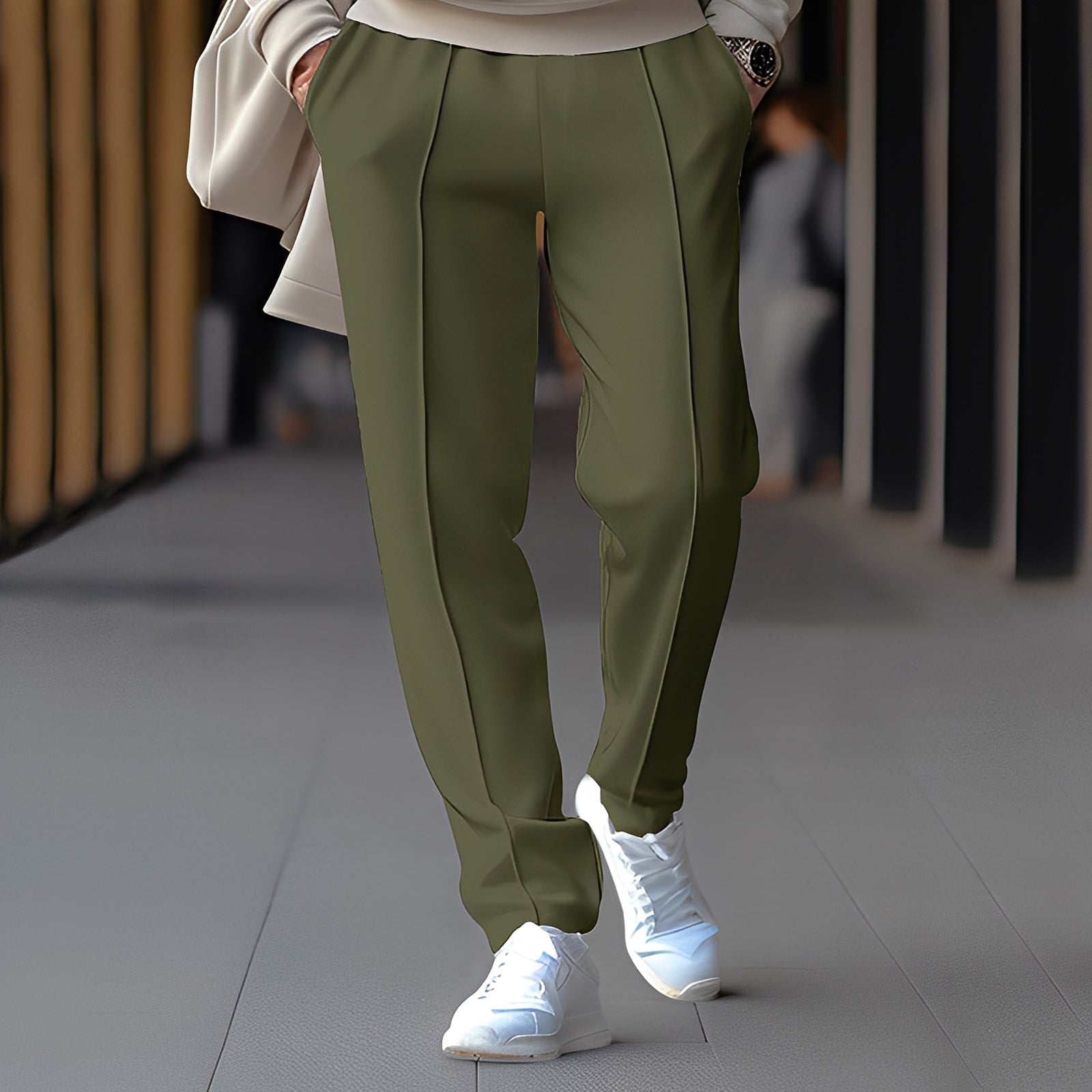 Pantalon Franklin avec Coupe Classique pour Homme | Idéal pour le Bureau et les Activités Quotidiennes