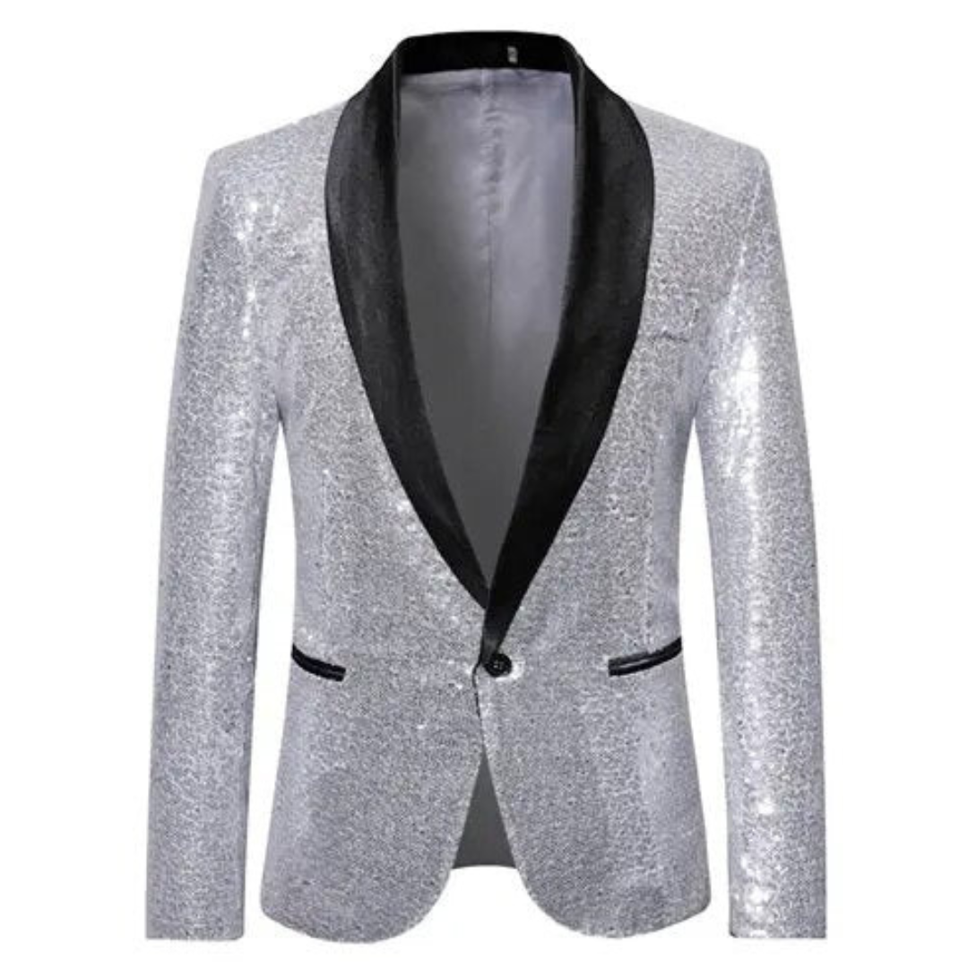 Veste De Soirée Avec Finition Scintillante Pour Adultes | Idéale Pour Événements Festifs