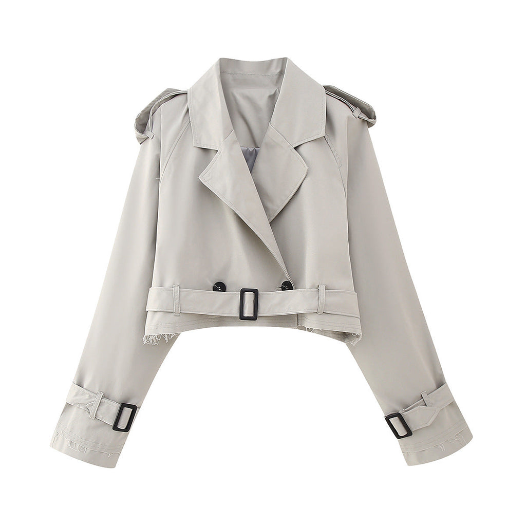 Trench-Coat Long avec Ceinture pour Femme | Idéal pour la Mi-Saison