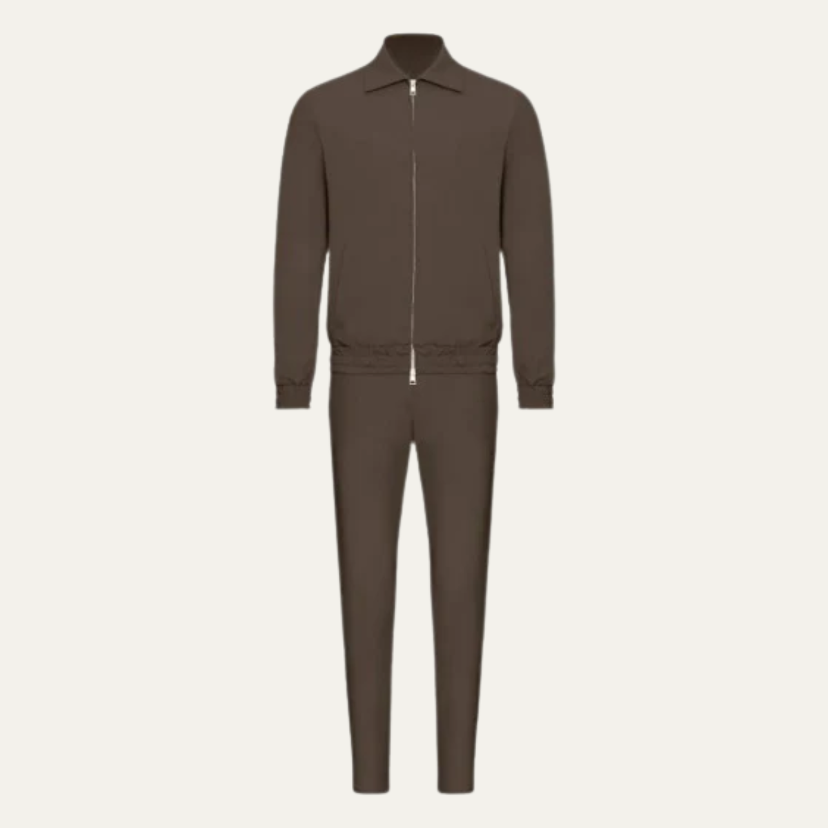 Ensemble Coordonné avec Veste Zippée et Pantalon pour Homme | Idéal pour les Déplacements ou la Détente