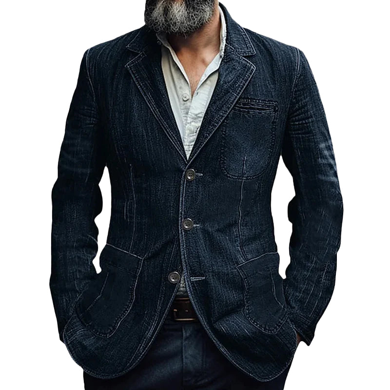 Blazer Ajusté Avec Poches Pour Hommes | Idéal Pour Usage Quotidien