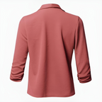 Blazer À Manches Longues Avec Silhouette Structurée Pour Femme | Idéal Pour Occasions Formelles