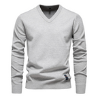 Pull À Col V Avec Coupe Régulière Pour Hommes | Idéal Pour Usage Quotidien