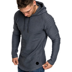 Sweat à Capuche avec Manches Structurées pour Hommes | Idéal pour les Tenues Quotidiennes