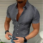 Chemise À Col Classique avec Manches Longues pour Homme | Idéale pour Un Usage Quotidien