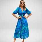 Robe Midi Avec Coupe Confortable Pour Femme | Idéale Pour Occasions Spéciales