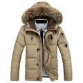 Parka Longue Avec Capuche Et Coupe Droite Pour Hommes | Idéale Pour La Saison Hivernale
