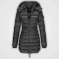 Manteau Long Matelassée à Capuche pour Femme | Idéale pour l’Hiver