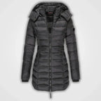 Manteau Long Matelassée à Capuche pour Femme | Idéale pour l’Hiver