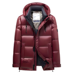 Doudoune avec Capuche et Coupe Standard pour Homme | Idéale pour Hiver