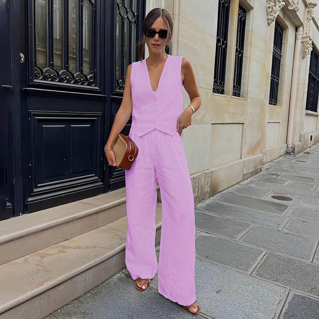 Ensemble Estival Coordonné Pour Femme | Idéal Pour Les Sorties Et Occasions Quotidiennes