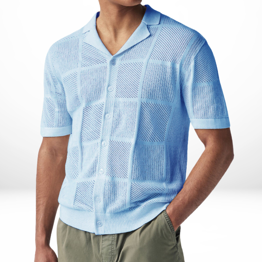 Chemise En Maille Respirante Pour Hommes | Idéale Pour Les Activités Quotidiennes Et De Loisirs