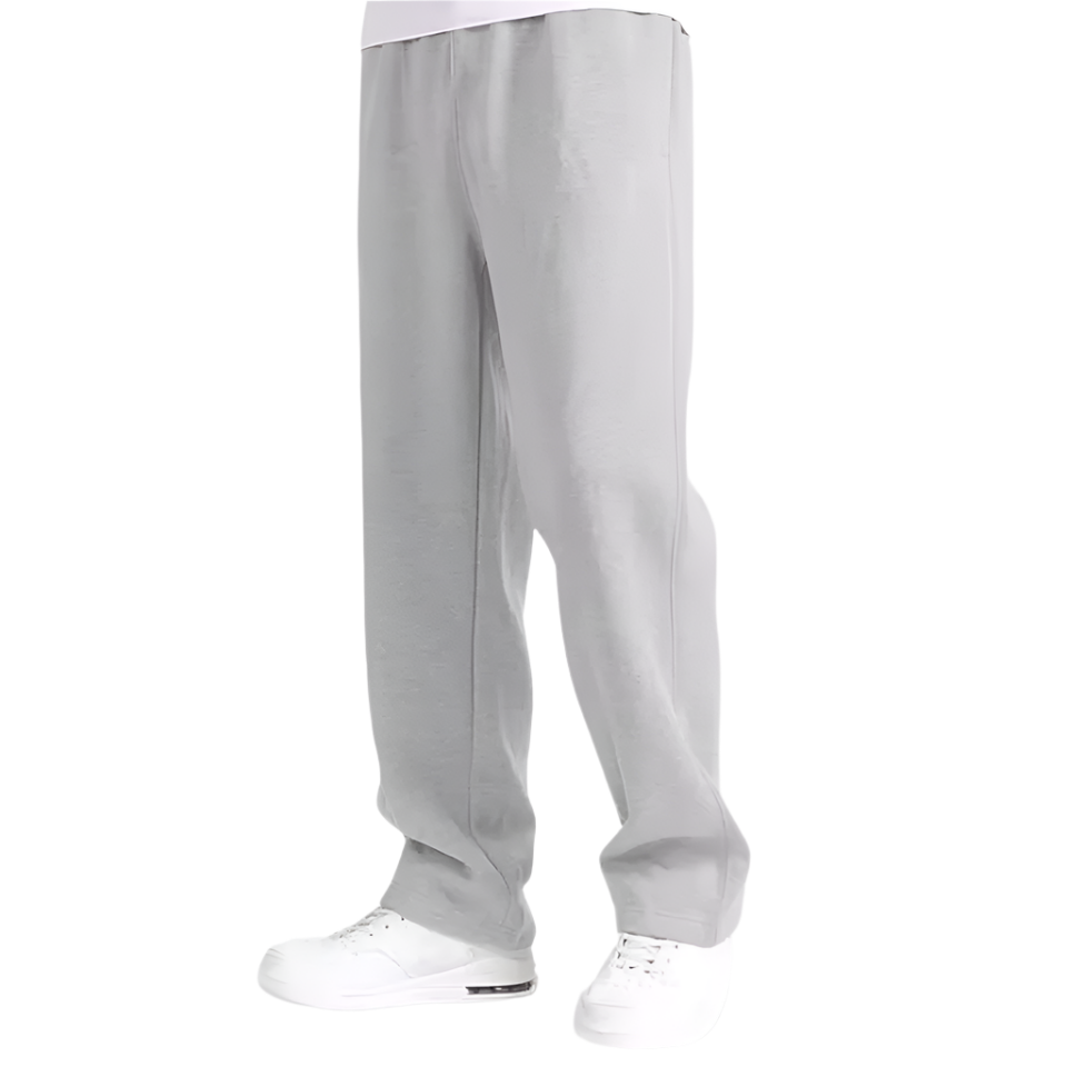 Pantalon De Survêtement Droit Avec Taille Élastique Pour Homme | Idéal Pour Un Usage Quotidien